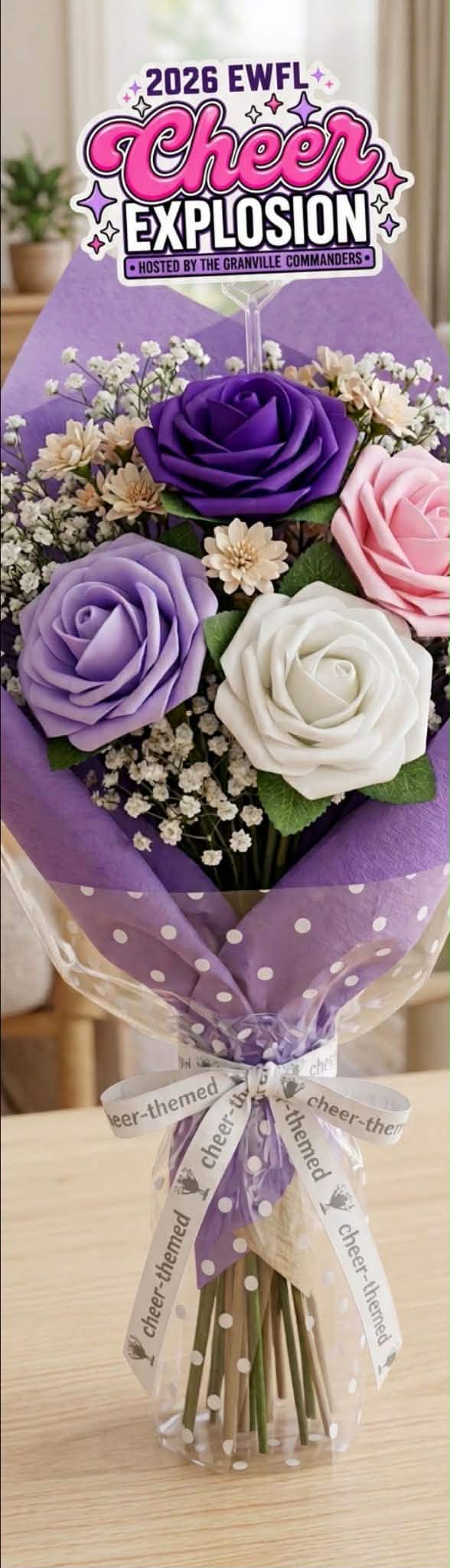 SILK FLOWER BOUQUET KEEPSAKE